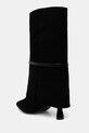 Obuwie Answear.LAB botki zamszowe AN-58629-621H-L czarny