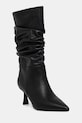 Answear.LAB ghete de piele 5-8 cm negru AN-58629-622A-L