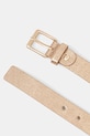 Kožený pásek Answear.LAB C-102.hak béžová WA25