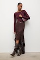 Answear.LAB curea de piele maro 1012.cjk