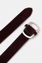 Answear.LAB pasek zamszowy DJ5.CMS bordowy WA25