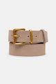 Answear.LAB pasek imitacja zamszu beżowy TH.6A.CMS