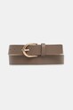 Answear.LAB pasek zamszowy brązowy C-101.hak