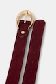 Answear.LAB pasek zamszowy ld-2053.ijk bordowy WS25