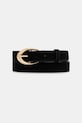 Answear.LAB curea din piele intoarsa negru ld-2053.ijk
