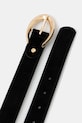 Answear.LAB curea din piele intoarsa ld-2053.ijk negru WS25