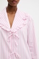 Answear.LAB koszula nocna WA25-PJD021 różowy