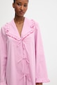 Answear.LAB koszula nocna różowy WA25-PJD021