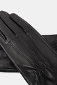 Answear.LAB rękawiczki skórzane fitted glove czarny WA25
