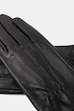 Answear.LAB rękawiczki skórzane fitted glove czarny WA25