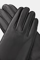 Answear.LAB rękawiczki skórzane plain.glove czarny WA25