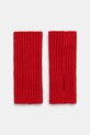 Answear.LAB mitenki wełniane WA25-RED026 czerwony WA25