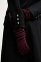 Рукавиці з додаванням вовни Answear.LAB бордо WA25-RED028