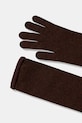 Аксесуари Рукавиці з додаванням вовни Answear.LAB WA25-RED028 коричневий