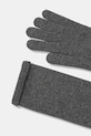 Akcesoria Answear.LAB rękawiczki z dodatkiem wełny WA25-RED028 szary
