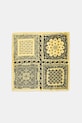 Answear.LAB esarfa de matase matase galben 54x54