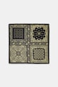 Answear.LAB esarfa de matase matase galben 54x54