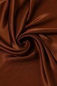 Akcesoria Answear.LAB apaszka jedwabna 50x50 brązowy
