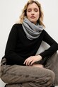 Answear.LAB komin z wełną merino dzianina szary 2306018