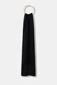 Answear.LAB szalik z wełną merino 2311100-061 czarny WA25