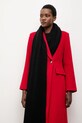 Answear.LAB szalik z wełną merino czarny 2311100-061