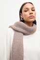 Vlnený šál Answear.LAB hnedá WA25-SAD029