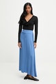 Спідниця Answear.LAB 54091 блакитний WA25