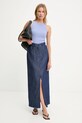 Answear.LAB spódnica jeansowa casual niebieski 93181