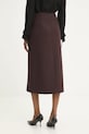 Answear.LAB spódnica bordowy ET0562.TOS