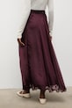 Odzież Answear.LAB spódnica sk956.iak bordowy