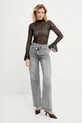 Answear.LAB jeansy WA25.SJD007 szary WA25