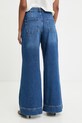 Odzież Answear.LAB jeansy wide leg damskie WA25-SJD028 niebieski