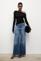 Answear.LAB jeansy granatowy 25710.TOS