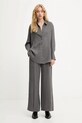 Answear.LAB spodnie PK9009 szary WA25