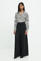 Штани Answear.LAB vd1584.3.FLK чорний WA25