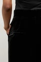Βελούδινο παντελόνι Answear.LAB 3080 μαύρο