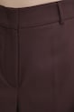 Answear.LAB pantaloni burgundia PN1389.TOS