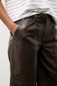 Answear.LAB pantaloni de piele maro WA25-SPD038