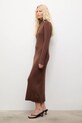 Kašmírové šaty Answear.LAB hnedá ASF2480.fh