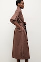 Ruházat Answear.LAB pamut ruha PK9012 barna