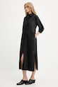 Answear.LAB rochie din bumbac PK9012 negru WA25