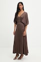 Šaty Answear.LAB 55060a hnedá WA25