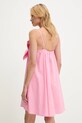Oblečení Bavlněné šaty Answear.LAB br5789 růžová