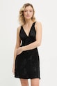 Φόρεμα Answear.LAB μαύρο carlycourt short.FLK