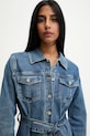 Answear.LAB sukienka jeansowa niebieski hm6695