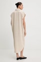 Oblečení Lněné šaty Answear.LAB sng.152 béžová