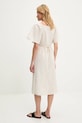 Îmbrăcăminte Answear Lab rochie din in ps9122s.F bej