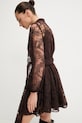 Answear.LAB sukienka brązowy 80960-2.FLK