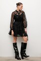 Answear.LAB sukienka 80960-2.FLK czarny WA25