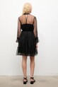 Odzież Answear.LAB sukienka 80876.FLK czarny